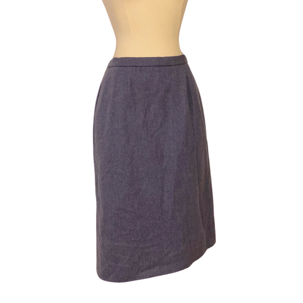 Beautiful 100% Virgin Wool Pendelton Vtg Pencil Skirt, Lined, Pockets 4p